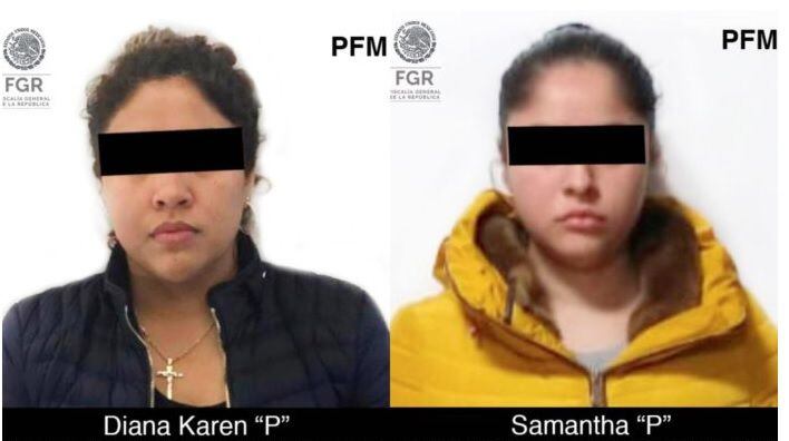 Karen "La Princesa" y su hermana Sam, hijas de El Ojos fueron detenidas 