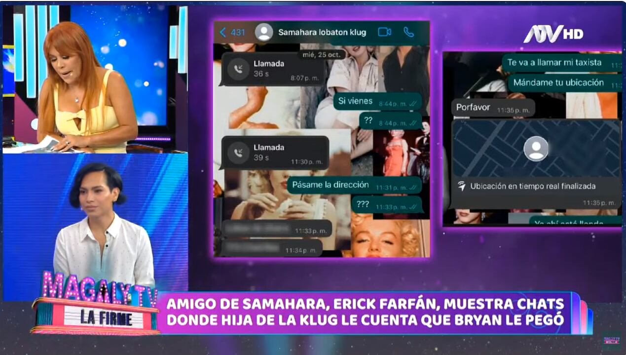 Magaly TV La Firme. (Captura de ATV)