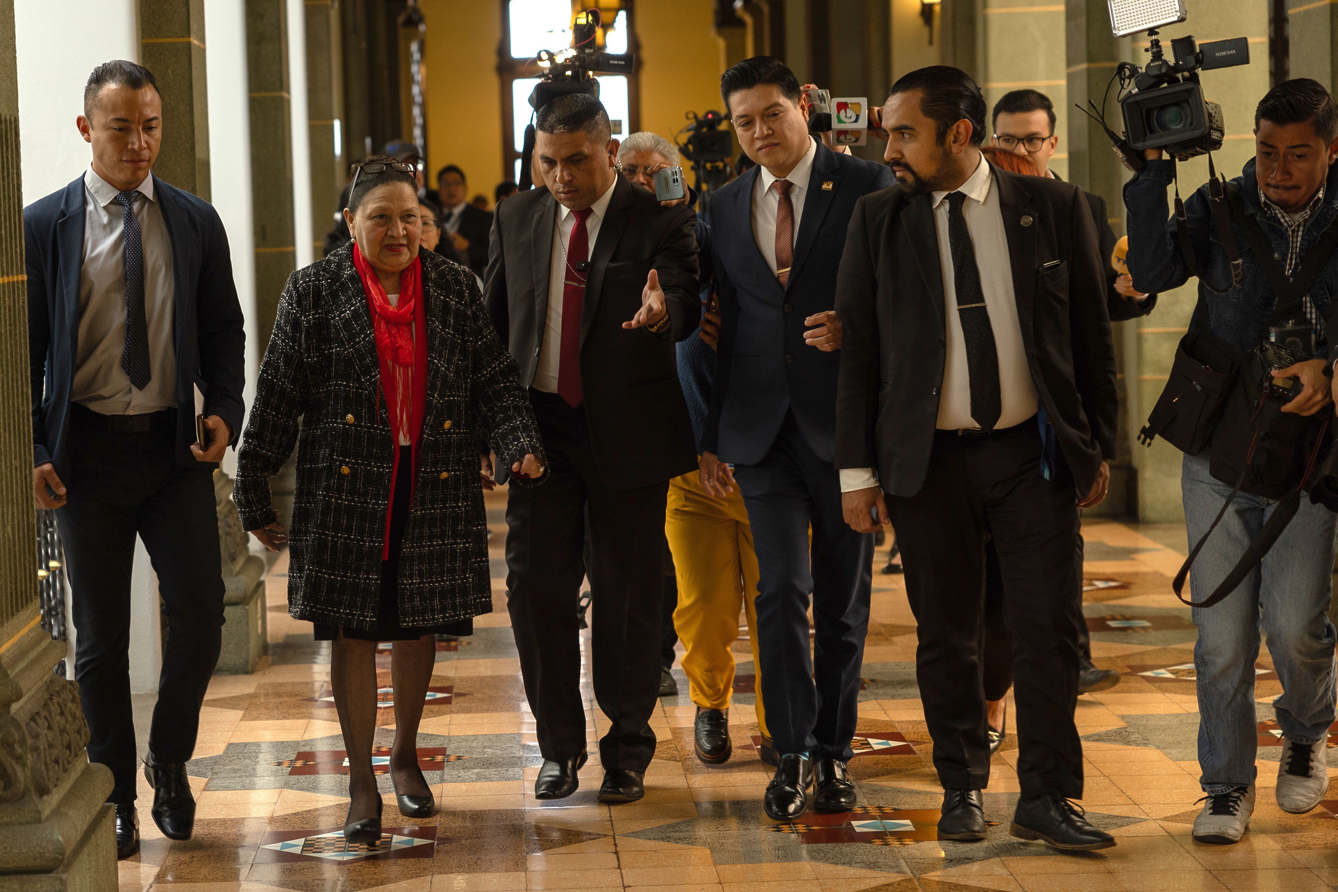 La fiscal general de Guatemala, Consuelo Porras, puso en jaque la transición presidencial al emprender en 2023 una batalla legal contra la candidatura de Bernardo Arévalo (EFE/ARCHIVO) 