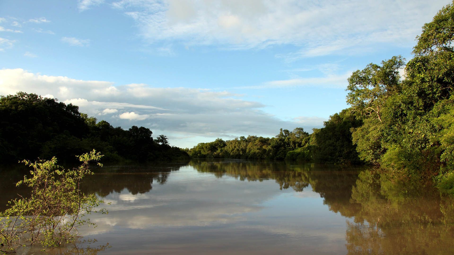 La electricidad se genera en la presa de Kainji, en el oeste de Nigeria.