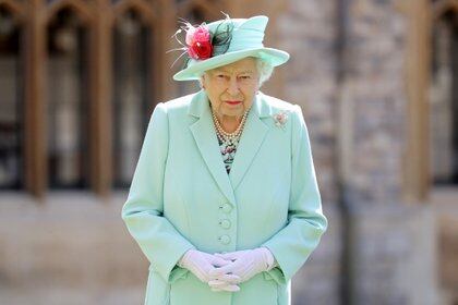 La reina Isabel II en el Castillo de Windsor, en julio de 2020 ( Chris Jackson/ REUTER)