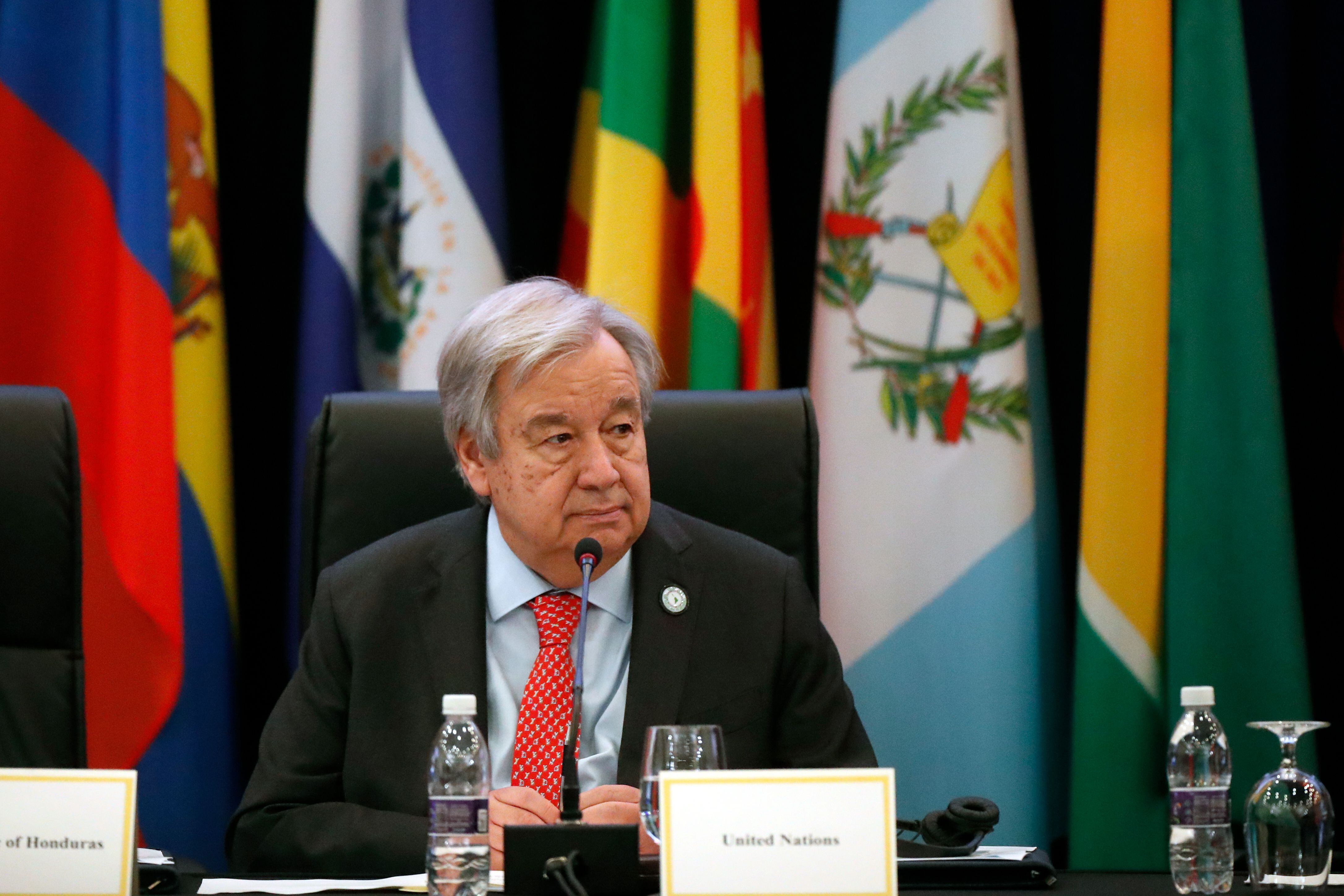 El secretario general de las Naciones Unidas, Antonio Guterres, expresó su preocupación por la situación en Haití (EFE/ Bienvenido Velasco) 