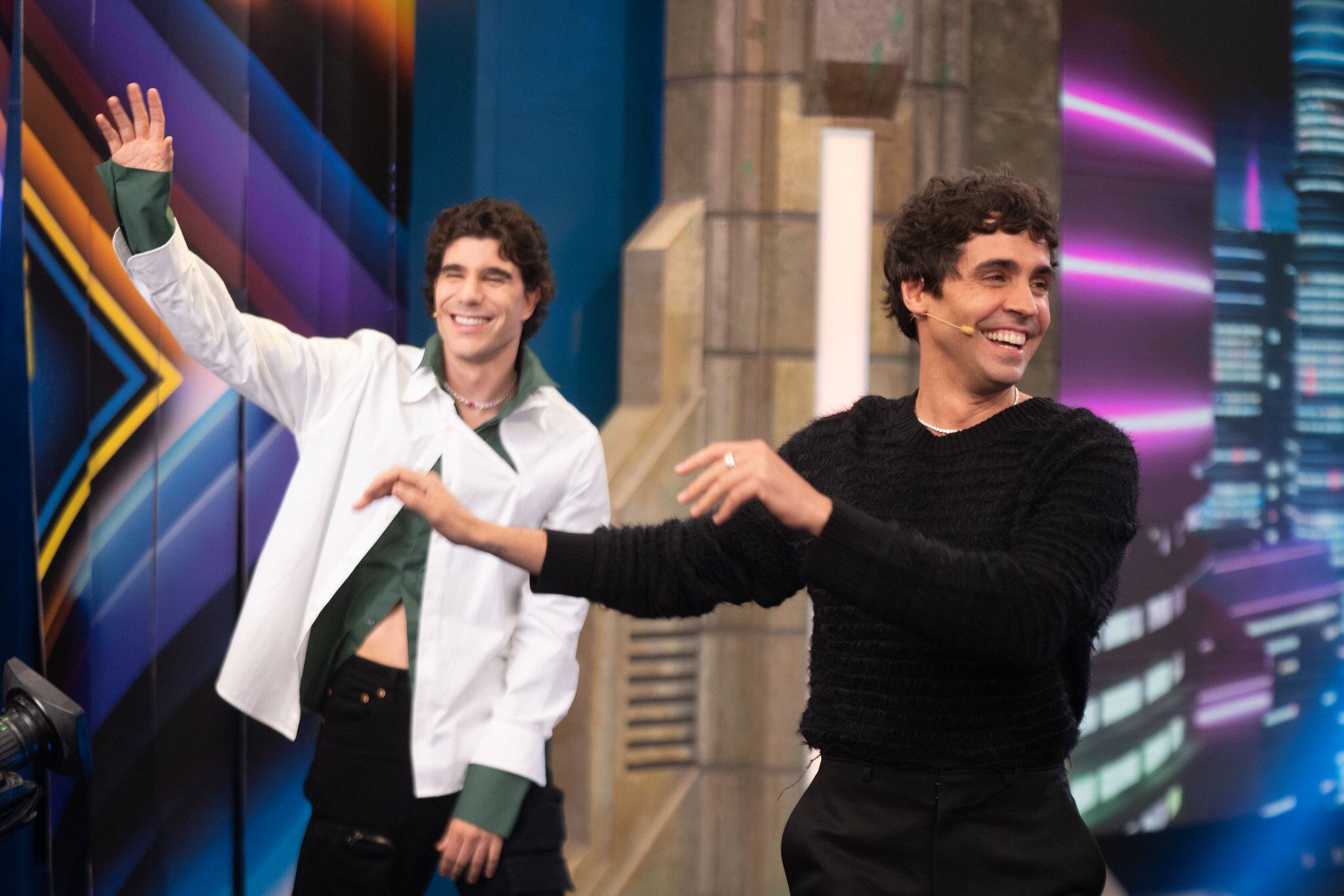 Javier Calvo y Javier Ambrossi, Los Javis, en 'El Hormiguero'. (Atresmedia)