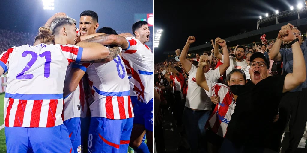 Del golazo de “tres dedos” de Diego Gómez a los 13 pases en 32 segundos que provocaron el “ole”: la fiesta de Paraguay ante Brasil