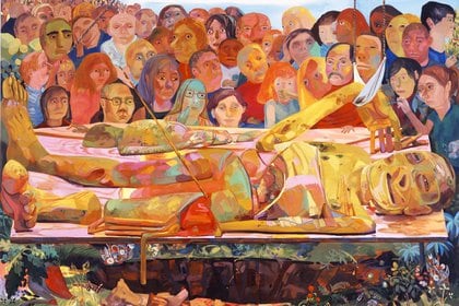 "Presentación" (2005) de Dana Schutz