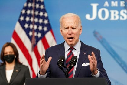 The President of the United States, Joe Biden.  Reuters / Kevin Lamarck