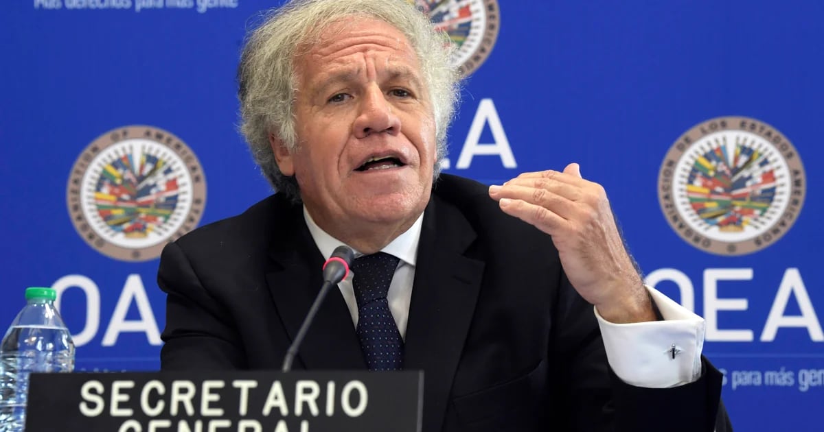 Luis Almagro warned that Venezuela's Supreme Court and electoral council acted with “total opacity.”