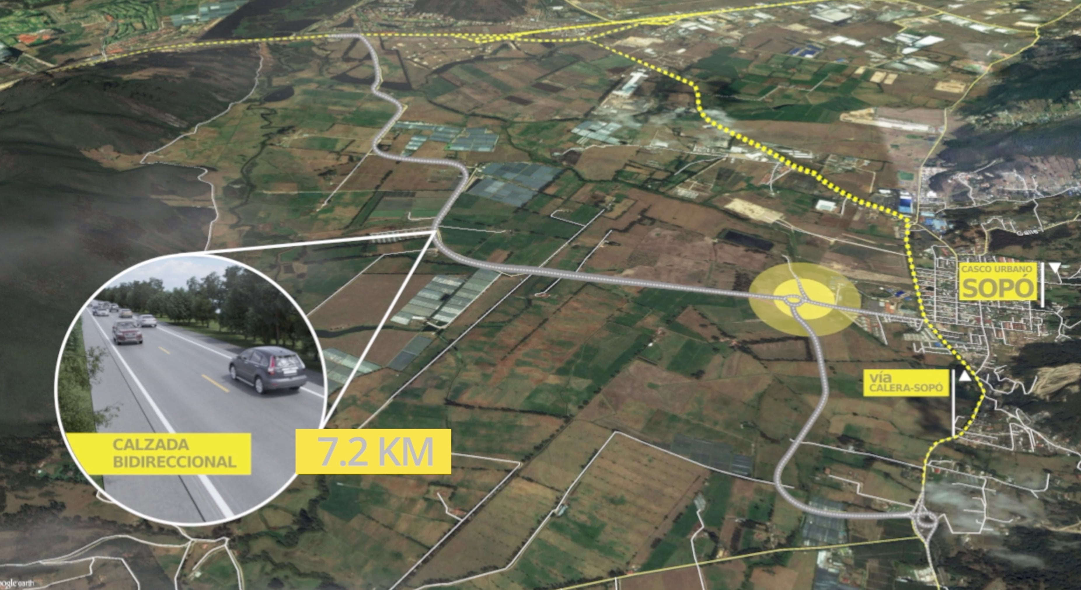 Voici à quoi ressembleront les œuvres Acceso Norte 2- Bogotá-Colombia