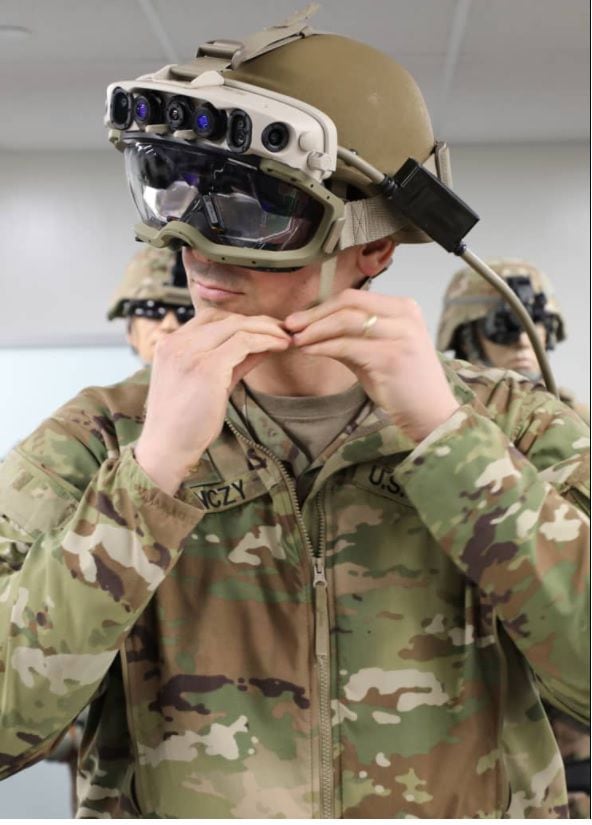 Las nuevas gafas de visión nocturna del Ejército americano: realidad  aumentada que reconoce a una persona a 150 metros