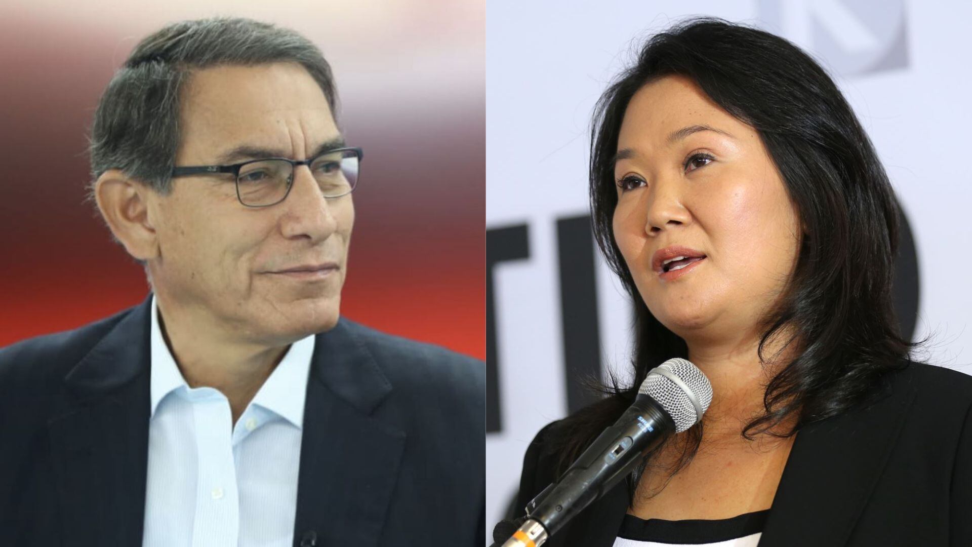 Martín Vizcarra habló largo y tendido sobre el fujimorismo y Keiko Fujimori. (Foto: Composición Infobae)