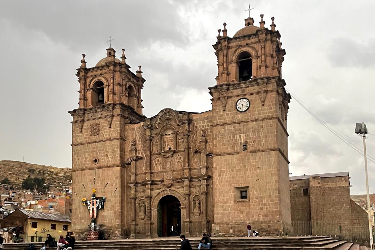 La Catedral de Puno de encuentra en la Plaza de Armas de la ciudad. (Foto: Laura Espinoza)