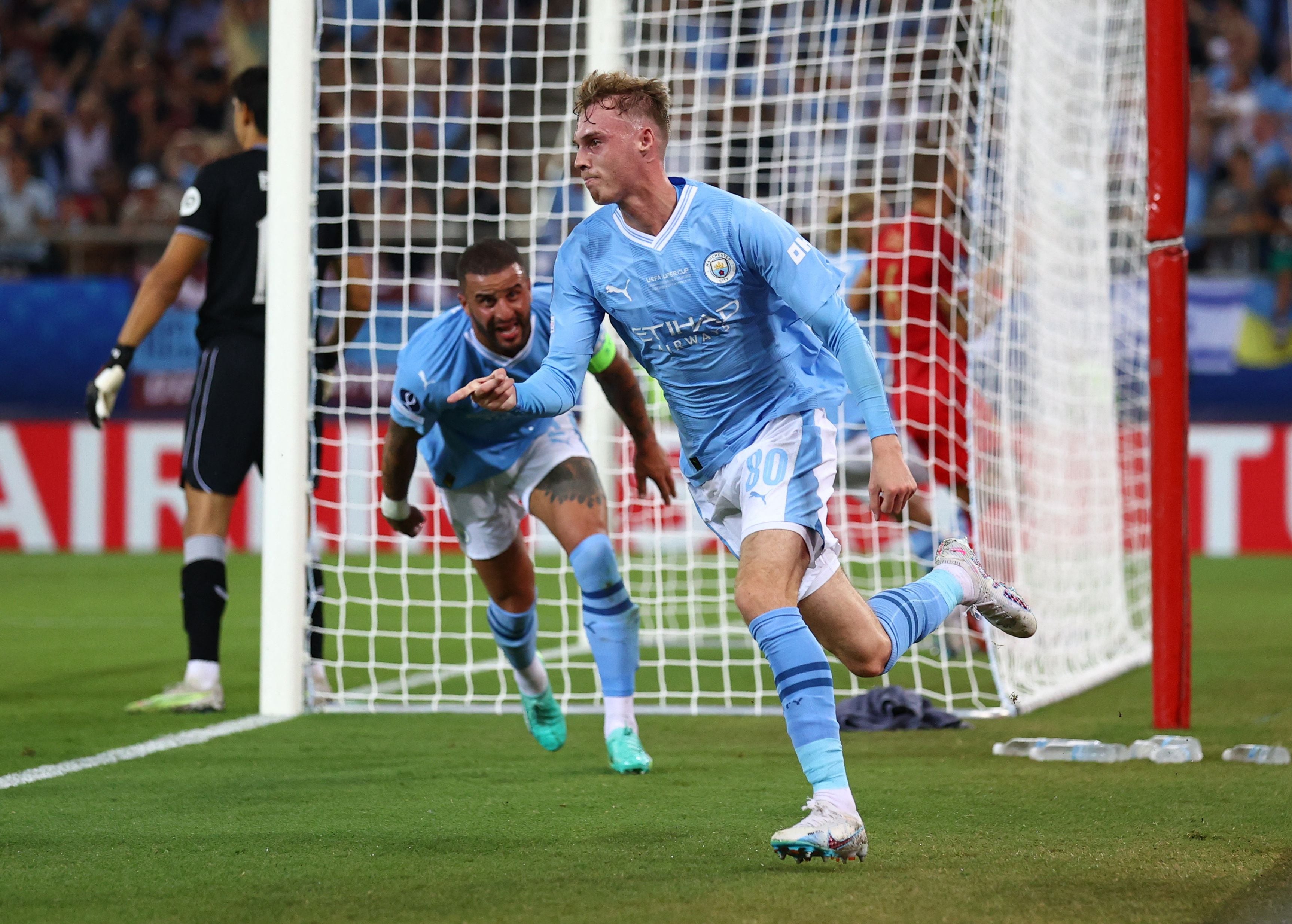 Cole Palmer igualó el partido (Reuters)