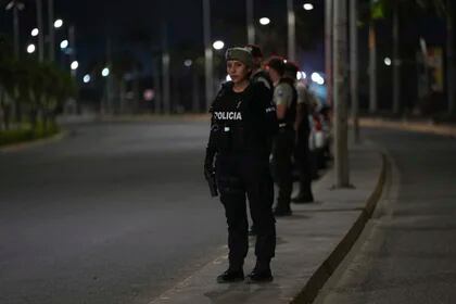 La policía cree que los sicarios buscaban a los habitantes de la casa de al lado, donde se encontró material explosivo (AP)