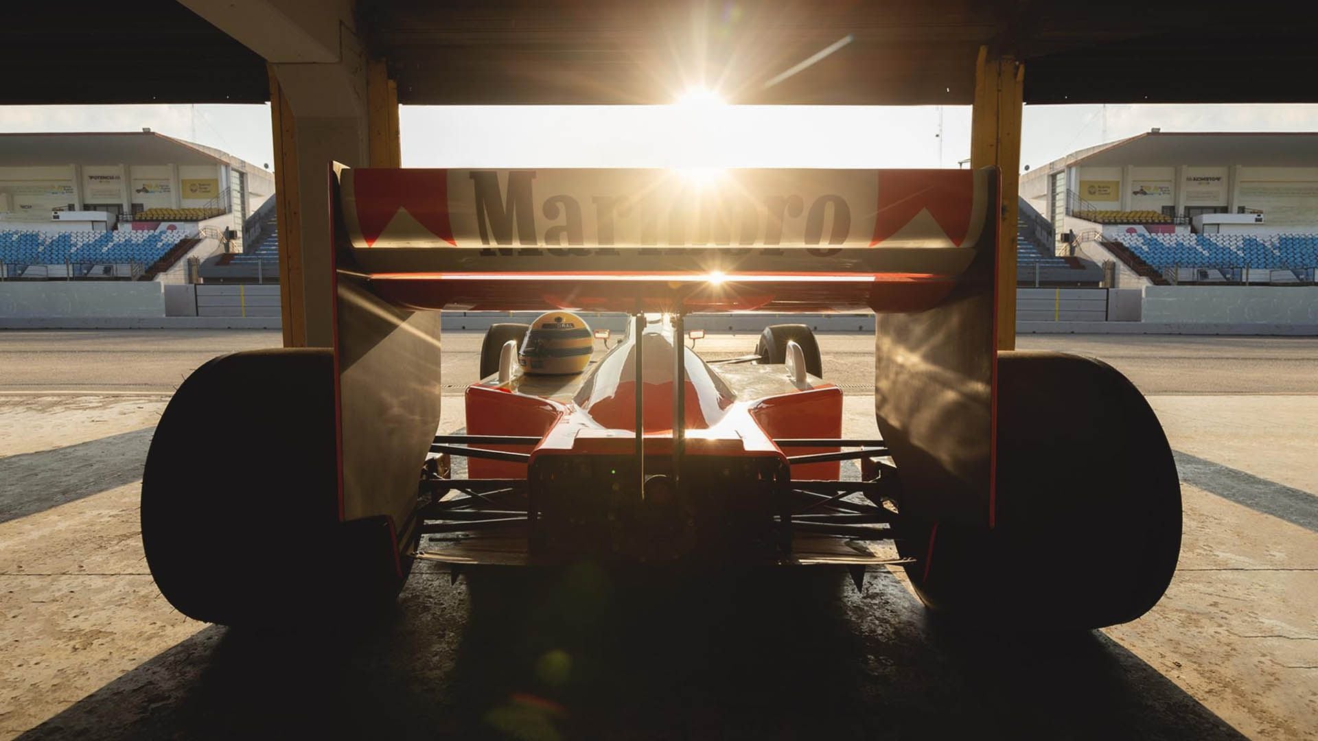 McLaren de Senna en el Autódromo de Buenos Aires