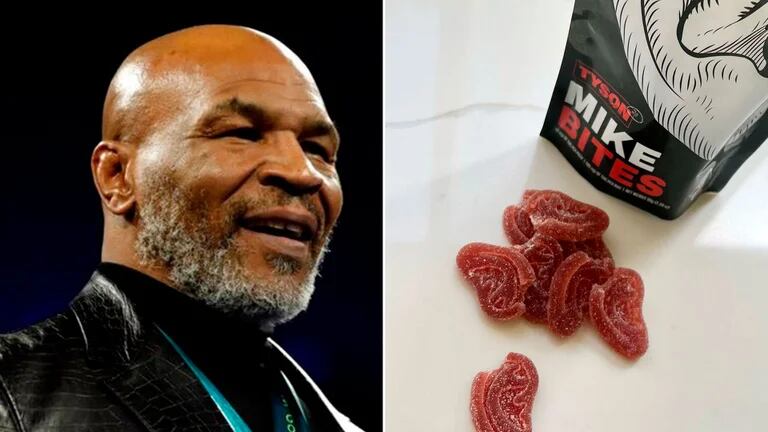 Cannabis Gummy In The Shape Of A Bitten Ear A New Product Launched By Mike Tyson Infobae 1077