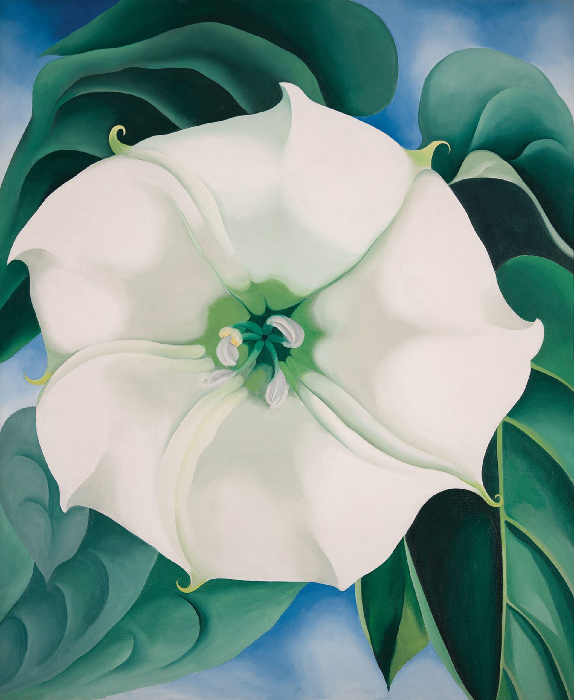 "Jimson Weed / White Flower No.1", de Georgia O’Keeffe