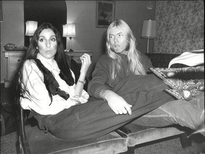 Con la música a otra parte: Cher y Gregg Allman (Foto: ANL/Shutterstock)