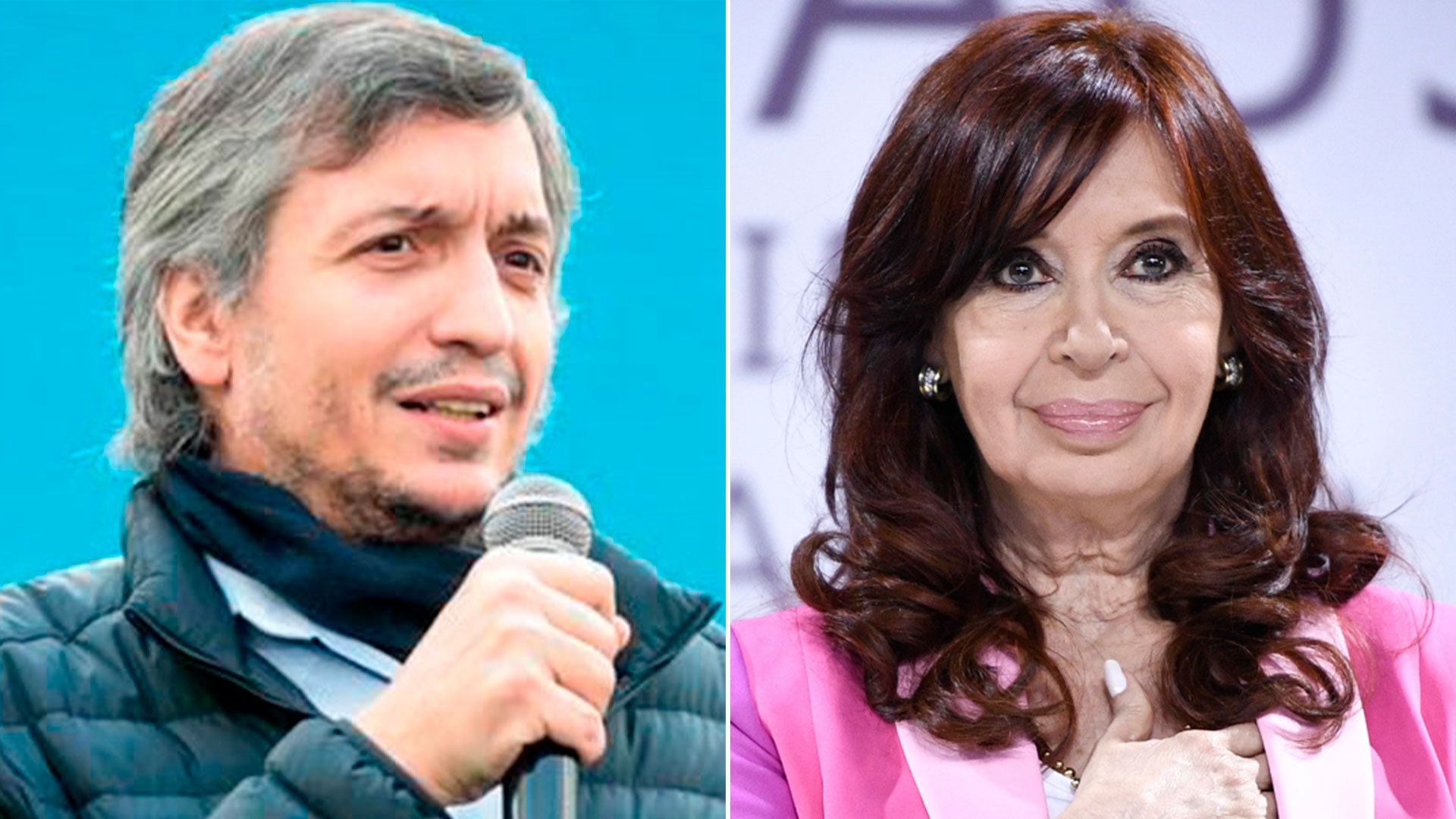 Máximo y Cristina Kirchner