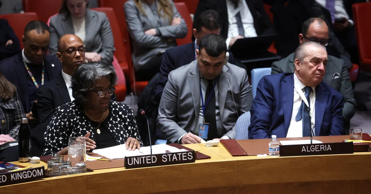 The United States vetoed a ceasefire resolution in Gaza presented by Algeria in the UN Security Council