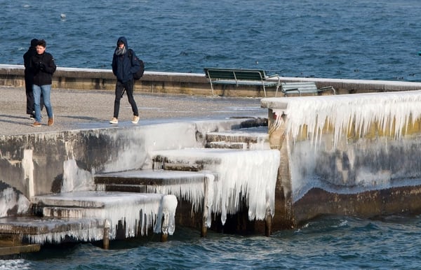 El lago Constance en Suiza. (REUTERS/Steffen Schmidt)