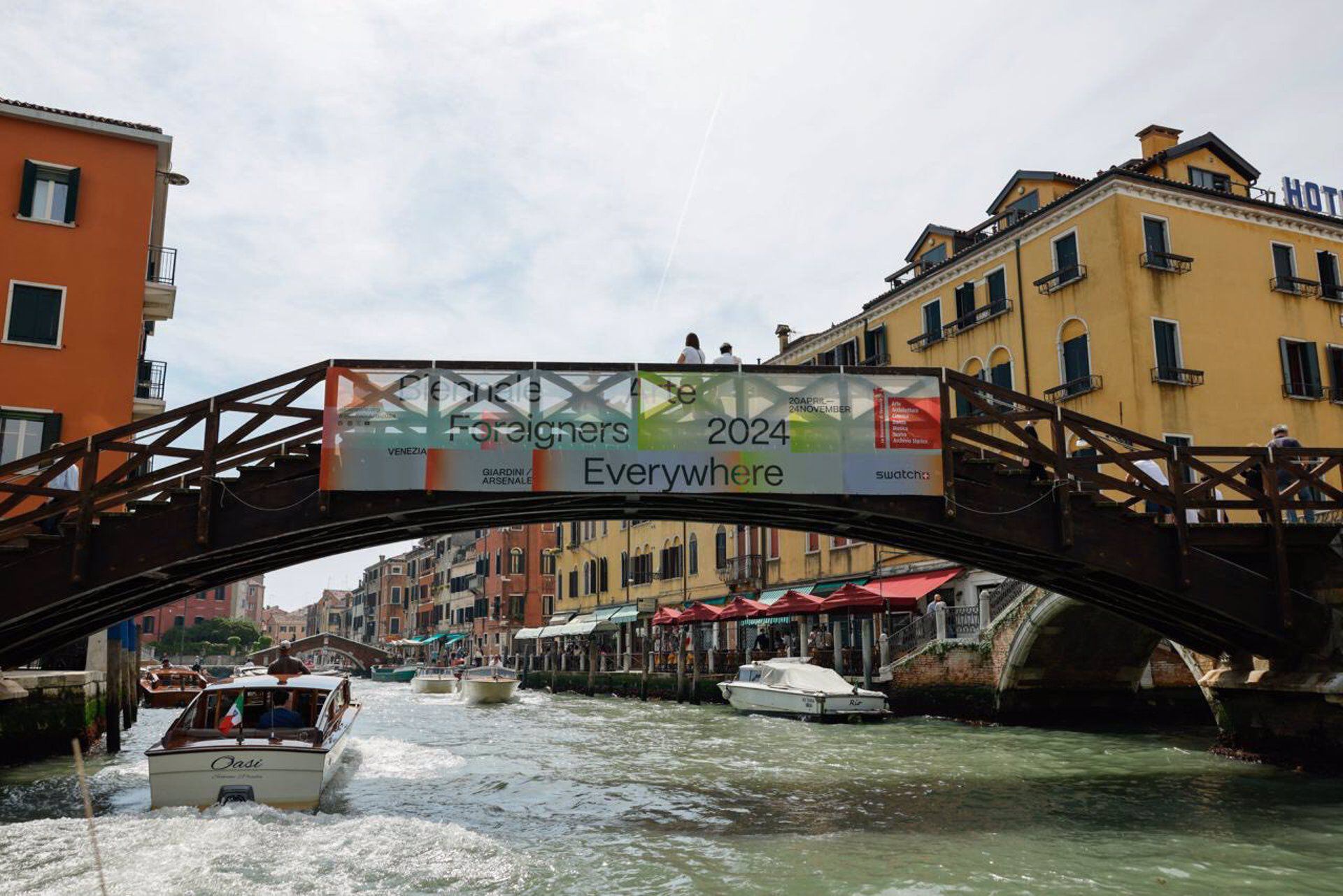 Pasarella de Israel en Venecia - BIENAL DE VENECIA 