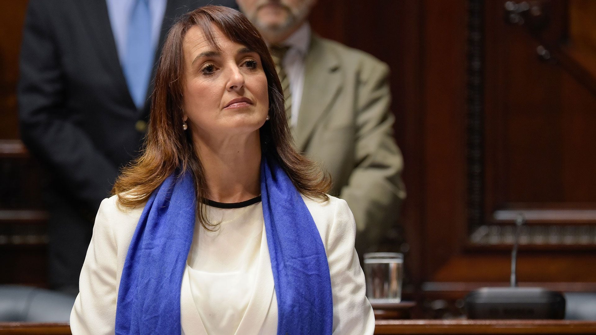 La senadora uruguaya Carmen Asiaín impulsó un delito para sancionar a padres que no pagan la pensión alimenticia de sus hijos (Parlamento Uruguay)