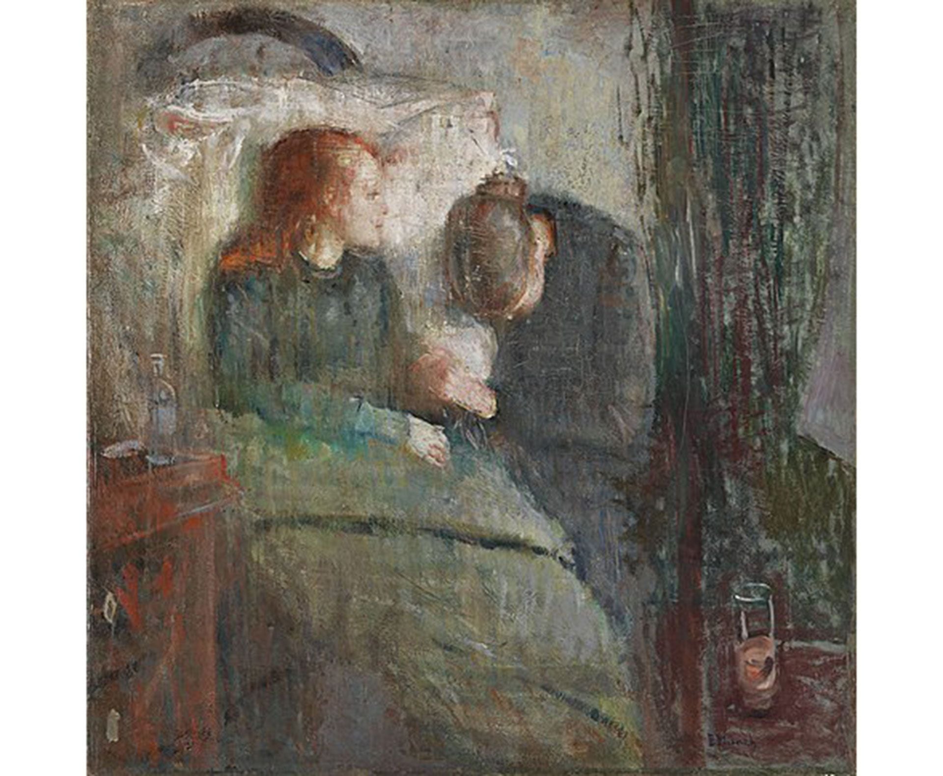 La niña enferma Edvard Munch