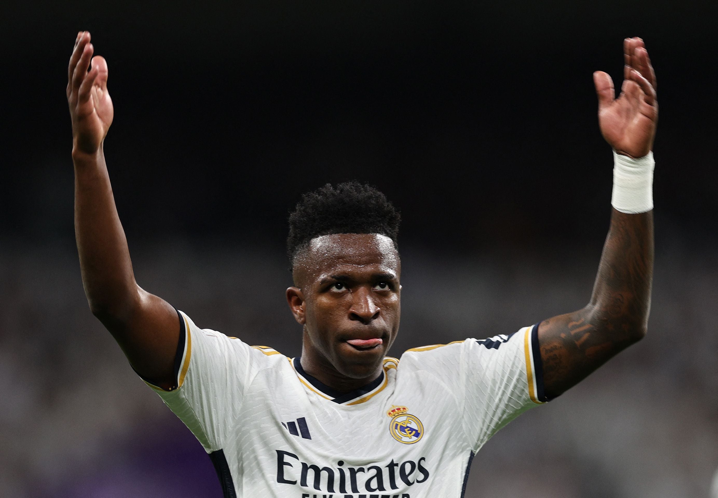 El jugador del Real Madrid Vinicius Junior (REUTERS/Violeta Santos Moura)