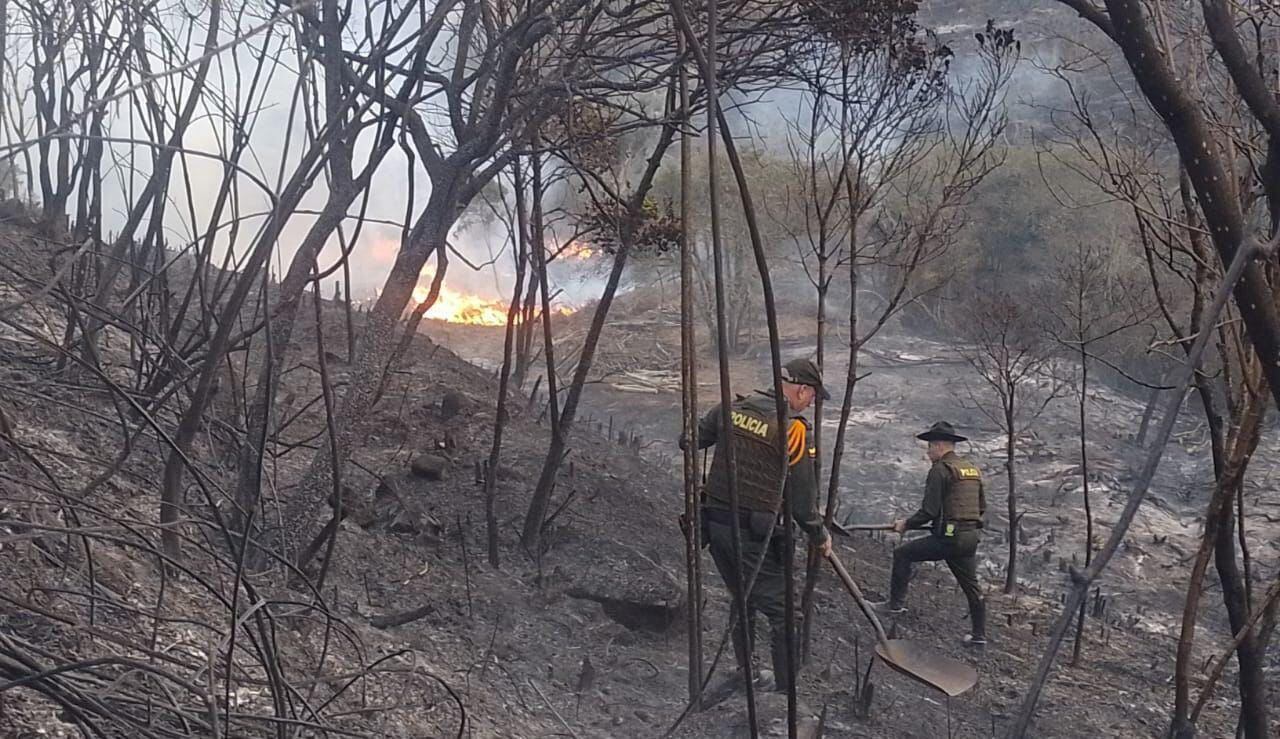 Incendios Pamplona-Norte de Santander-Colombia