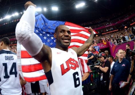 LeBron James, la gran estrella del Dream Team