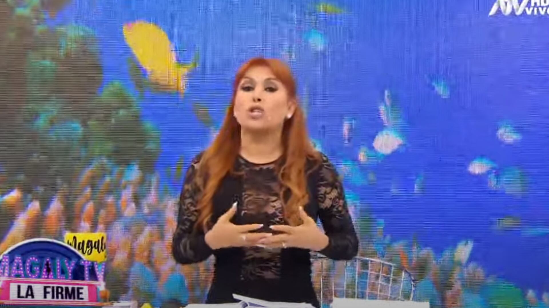 Magaly TV La Firme. (Foto: Captura de ATV)