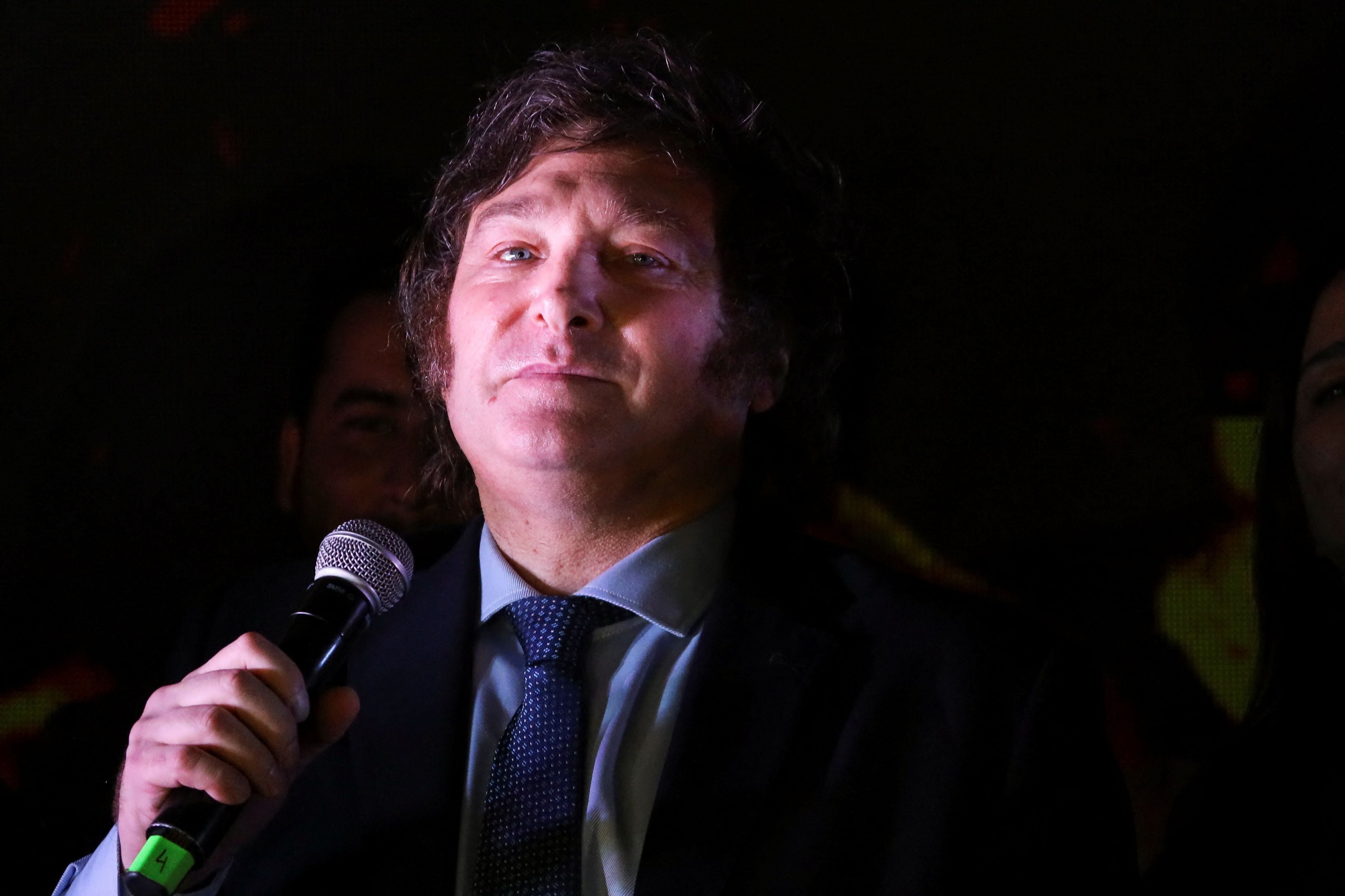 Javier Milei, candidato a presidente de la Nación