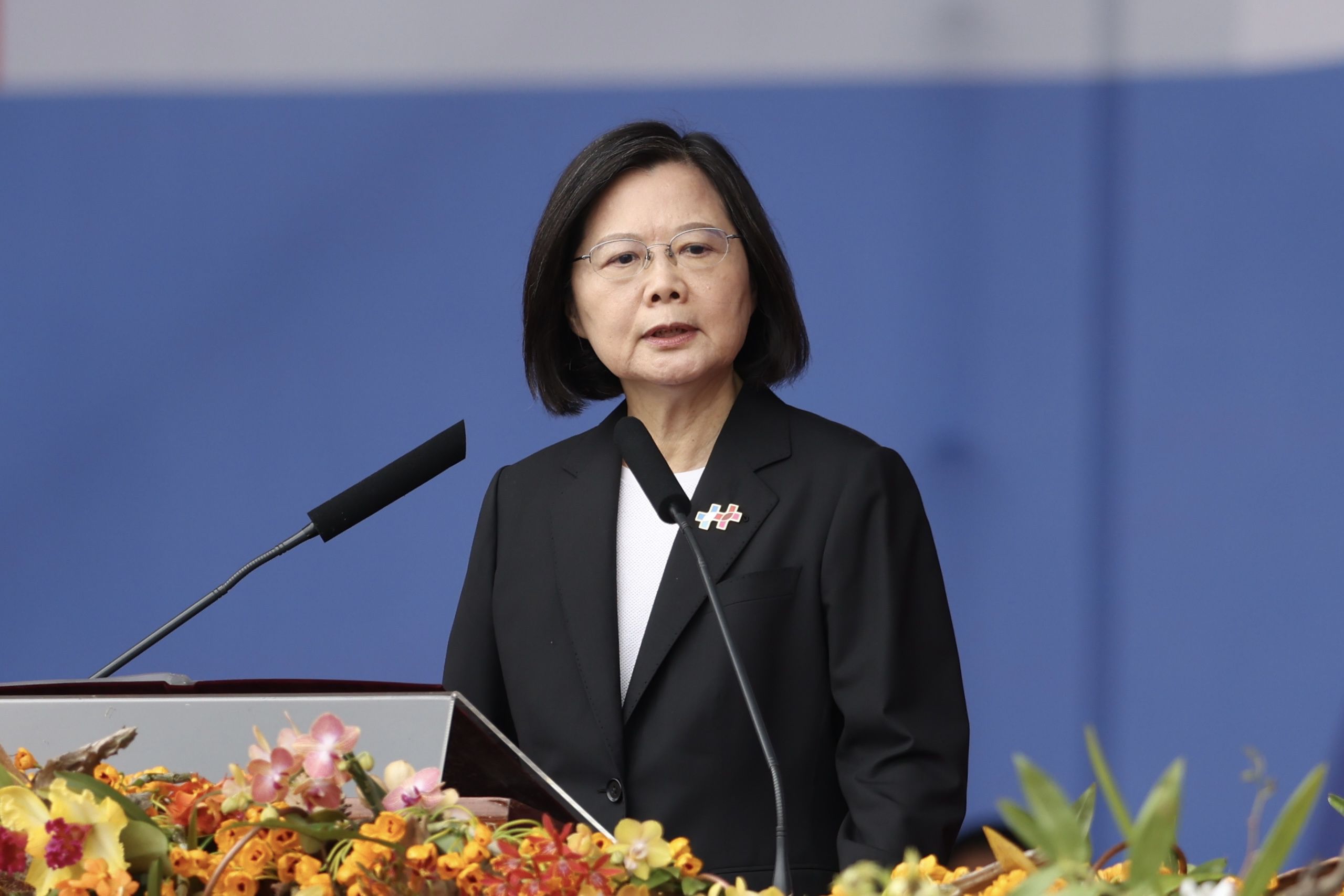 La presidenta de Taiwán, Tsai Ing-wen. EFE/EPA/RITCHIE B. TONGO 