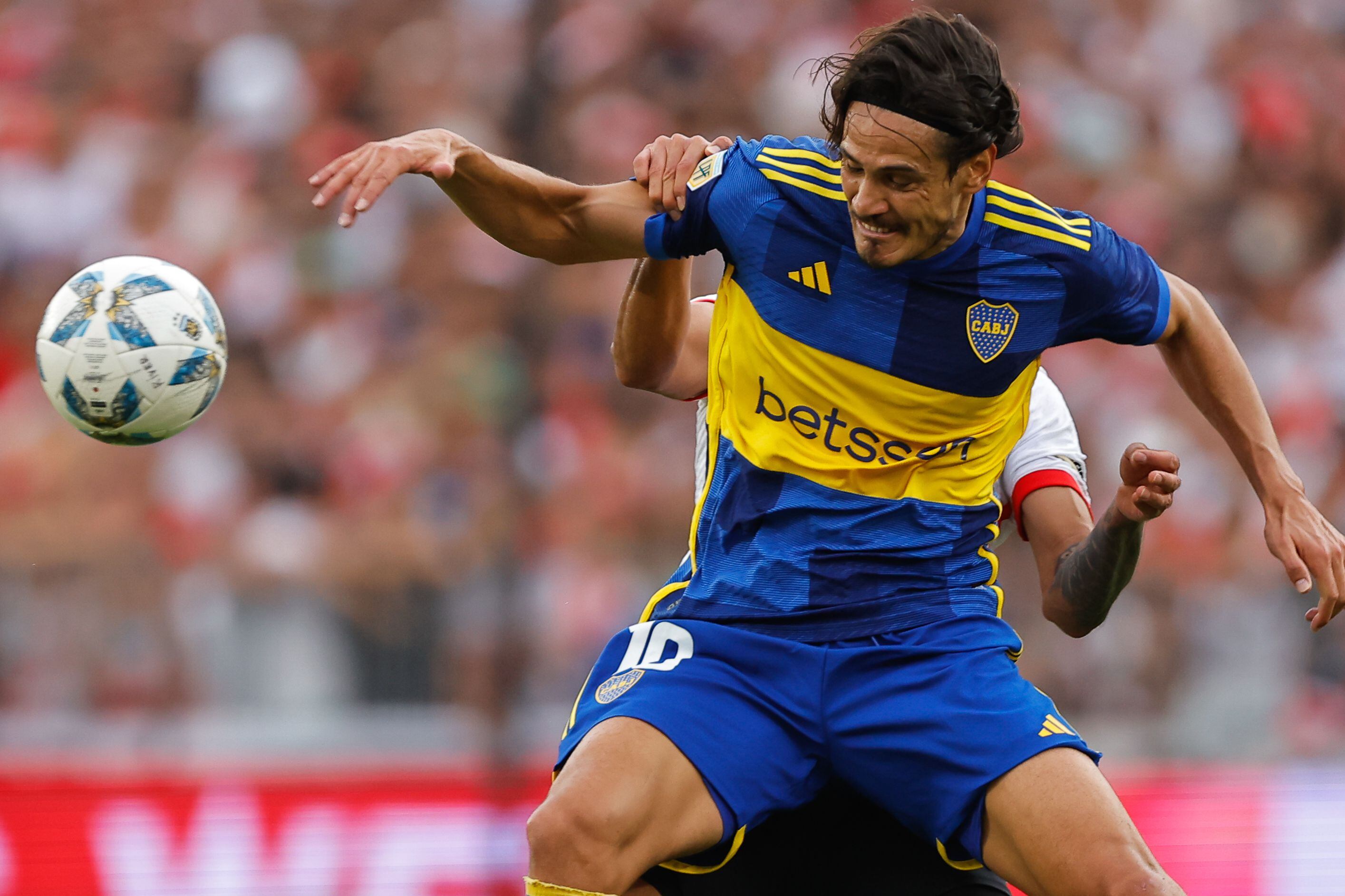 Fotografía de archivo de Edinson Cavani de Boca Juniors. EFE/ Juan Ignacio Roncoroni 