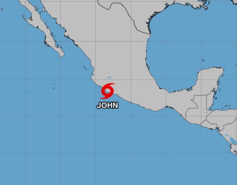 El ciclón tocó tierra por segunda vez alrededor del mediodía. (NHC)