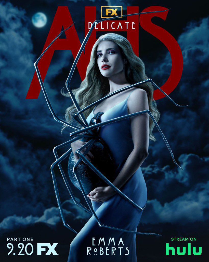 “ahs Delicate” Ya Tiene Fecha De Estreno Kim Kardashian Y Emma Roberts Se Lucen En Posters De 3343