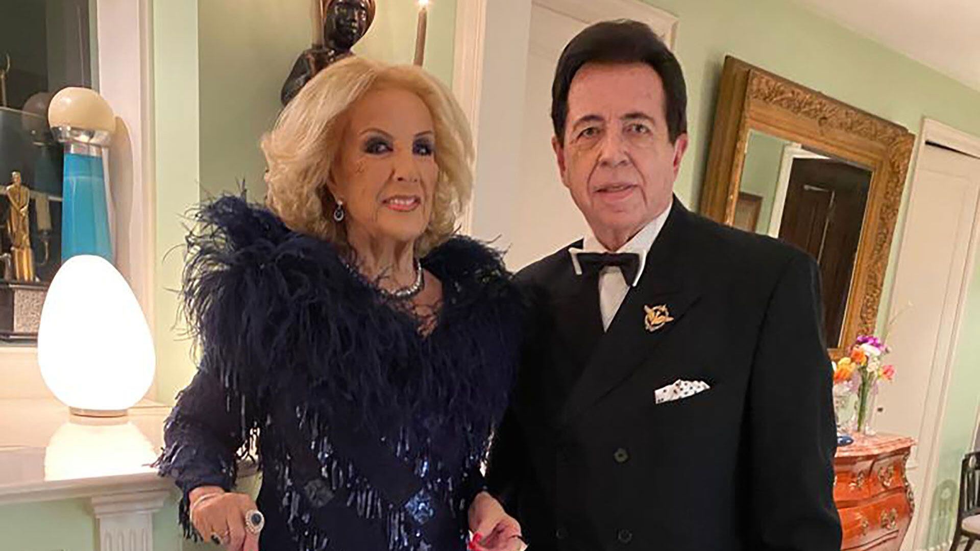 Héctor Vidal Rivas y Mirtha Legrand