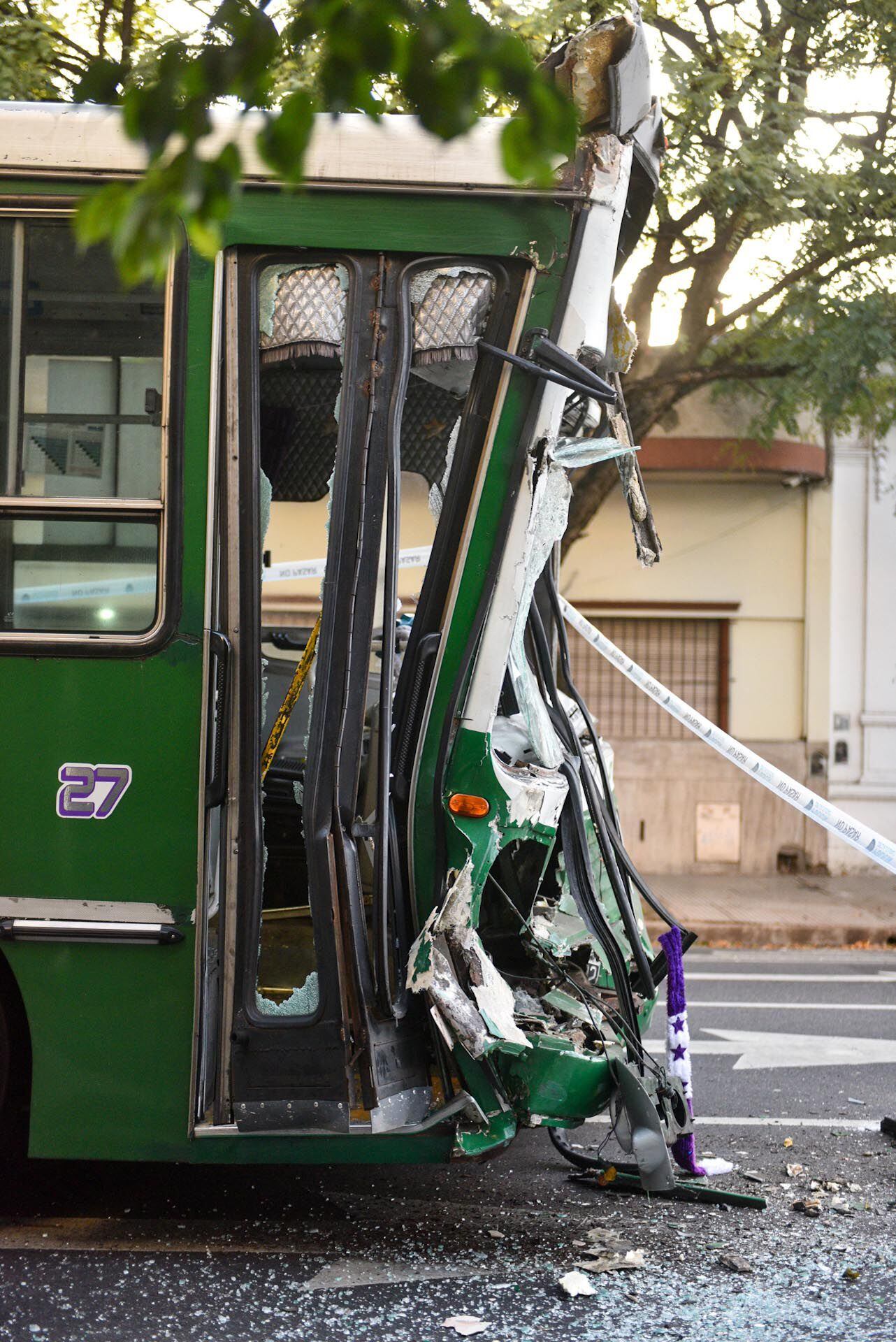 Chocaron dos colectivos en Chacarita: hay al menos 17 heridos