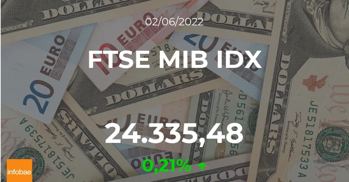 The main Italian index registers gains of 0.21% at the beginning of the session on June 2