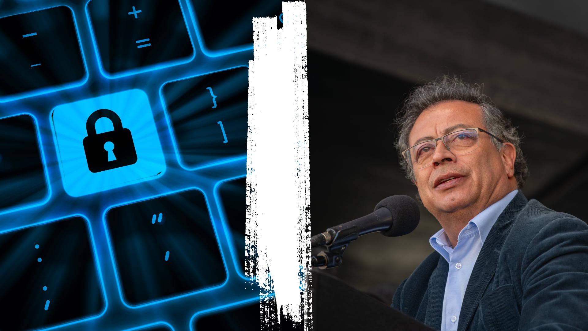 Gustavo Petro siguió justificando su decisión de revelar la compra de Pegasus por parte del gobierno de Iván Duque - crédito Canva - Presidencia