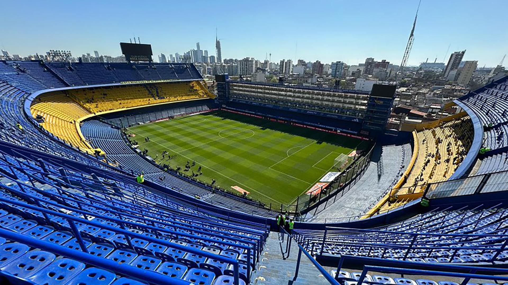 La Bombonera antes del Superclásico