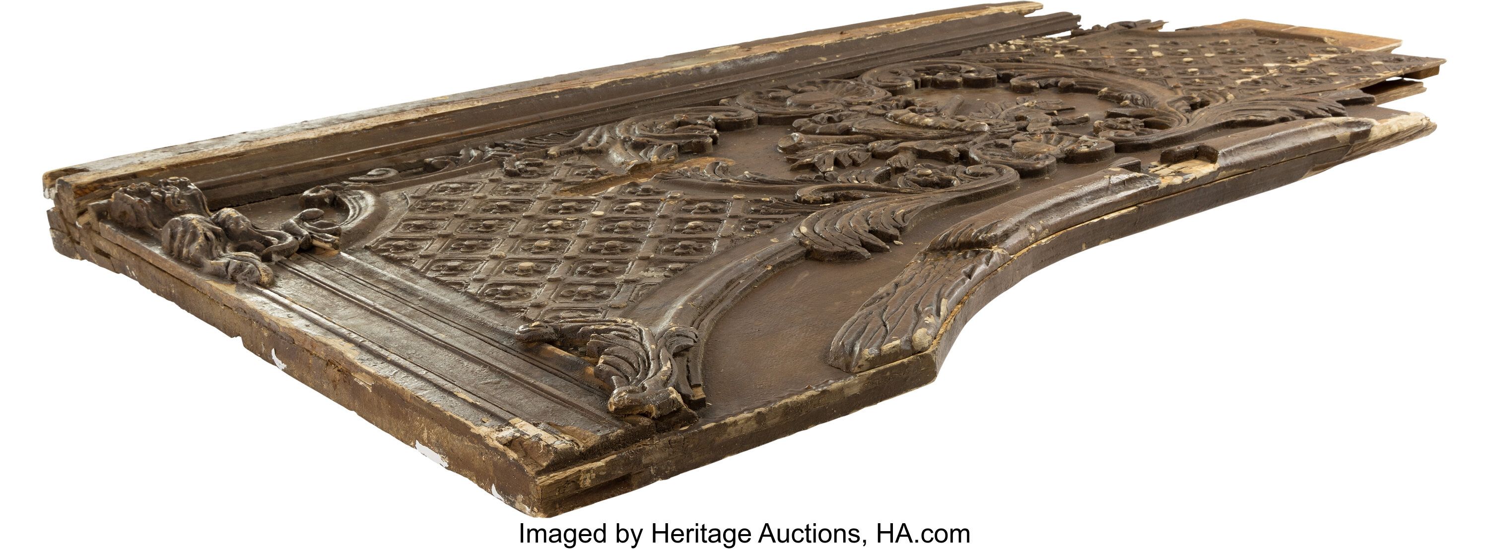 El panel de madera que salvó a Rose se vendió por más de $700,000 en una subasta (Heritage Auctions)