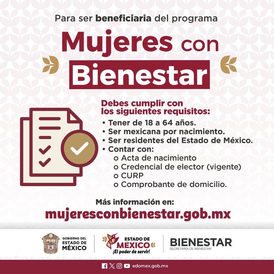 El programa social en México, Mujeres con Bienestar, marcó la diferencia al beneficiar a más de 400 mil mujeres en el Estado de México en el 2023. Anticipando su continuación en el 2024, la segunda etapa se distingue por prescindir del registro en línea.