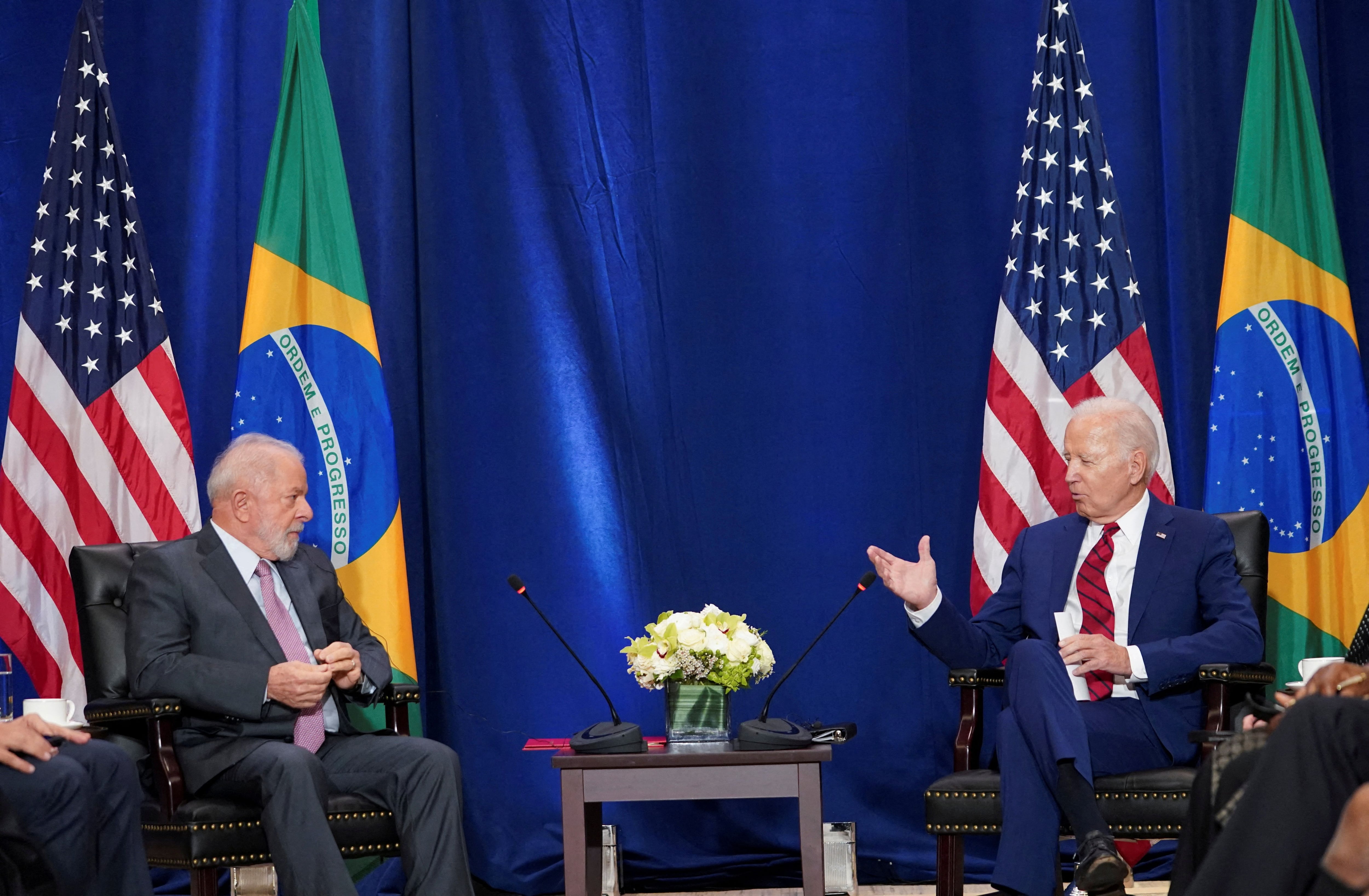 Joe Biden hablará con Lula da Silva sobre la crisis por el fraude electoral en Venezuela (REUTERS/ARCHIVO)