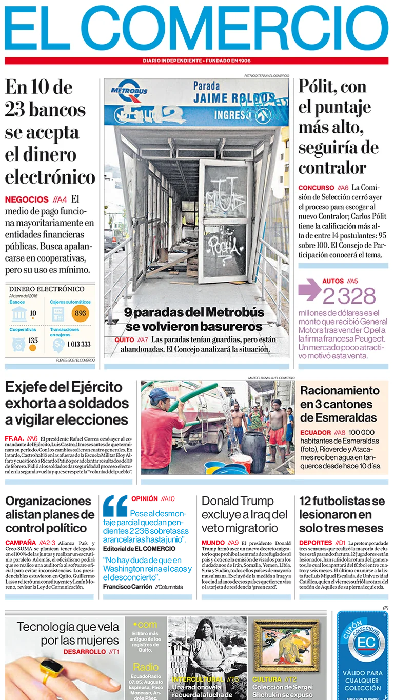 El Comercio Ecuador Martes 07 De Marzo De 2017 Infobae