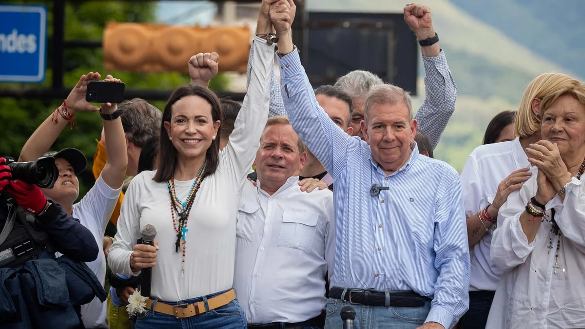 Edmundo González Urrutia y María Corina Machado le agradecieron a Kamala Harris por la defensa de “los valores democráticos”