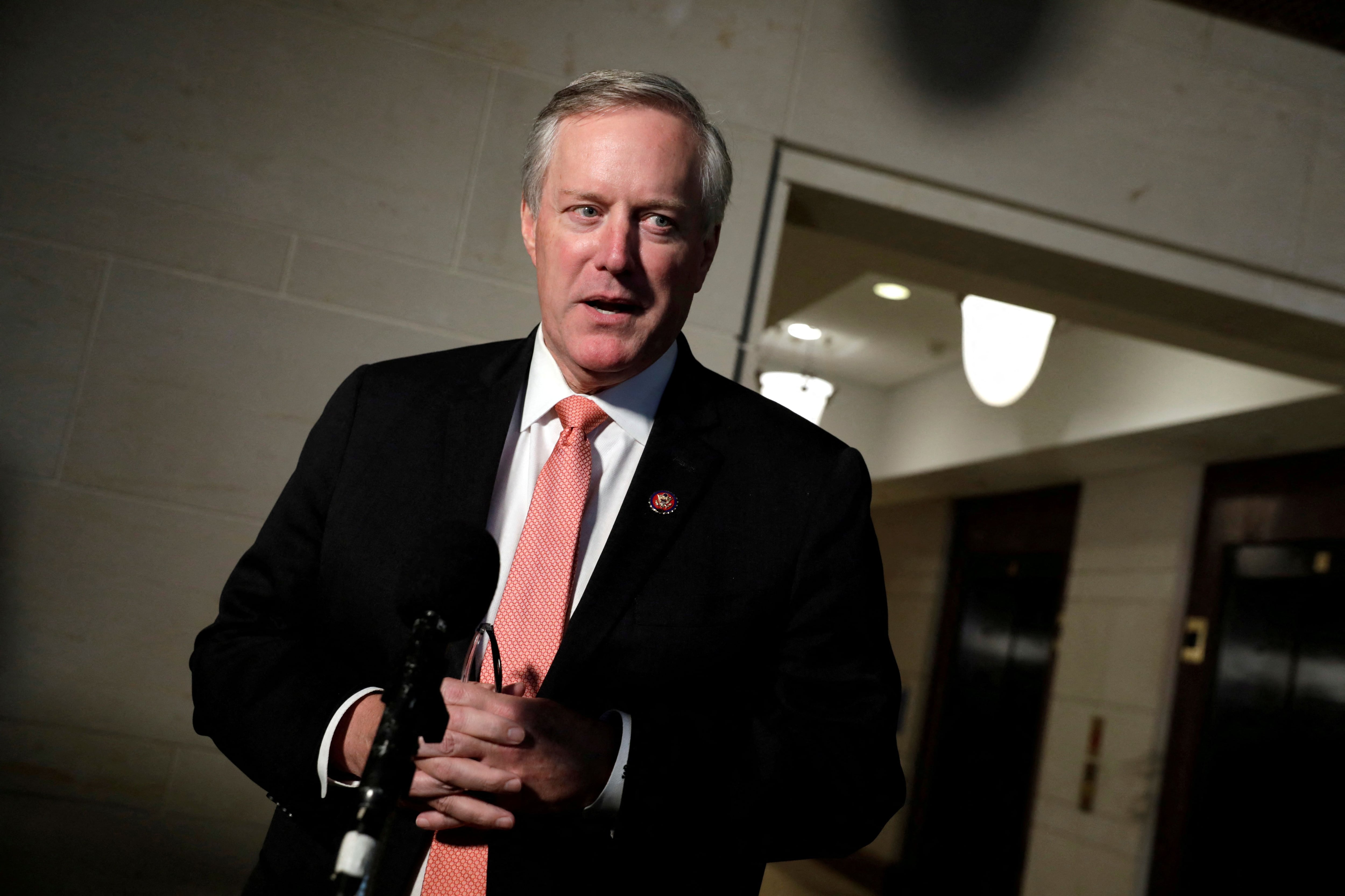 El ex jefe de Gabinete de durante la gestión de Trump en la Casa Blanca, Mark Meadows. (REUTERS/Yuri Gripas/Archivo)