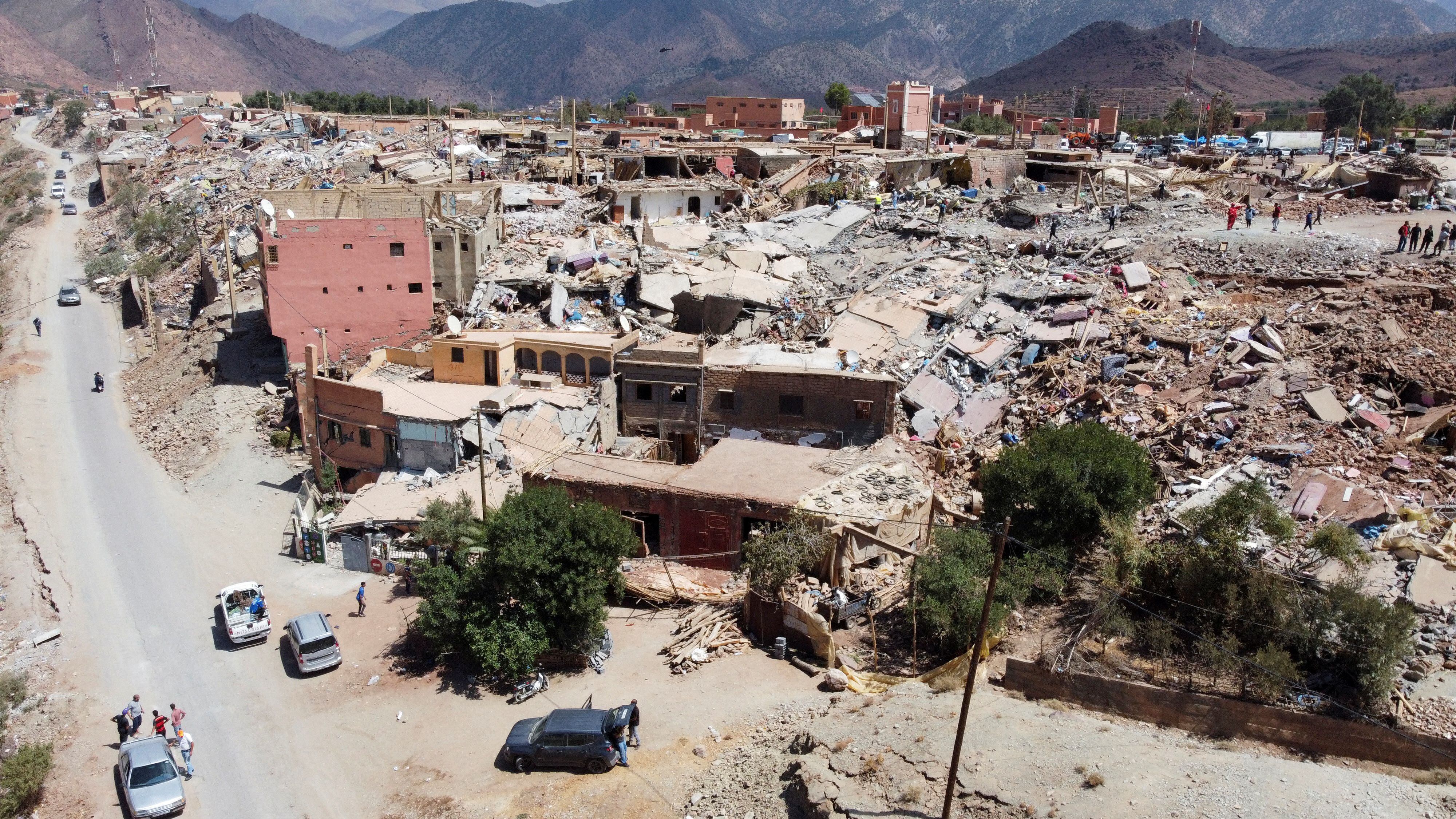 Los daños en Talat N'Yaaqoub (REUTERS/Mehmet Caliskan)