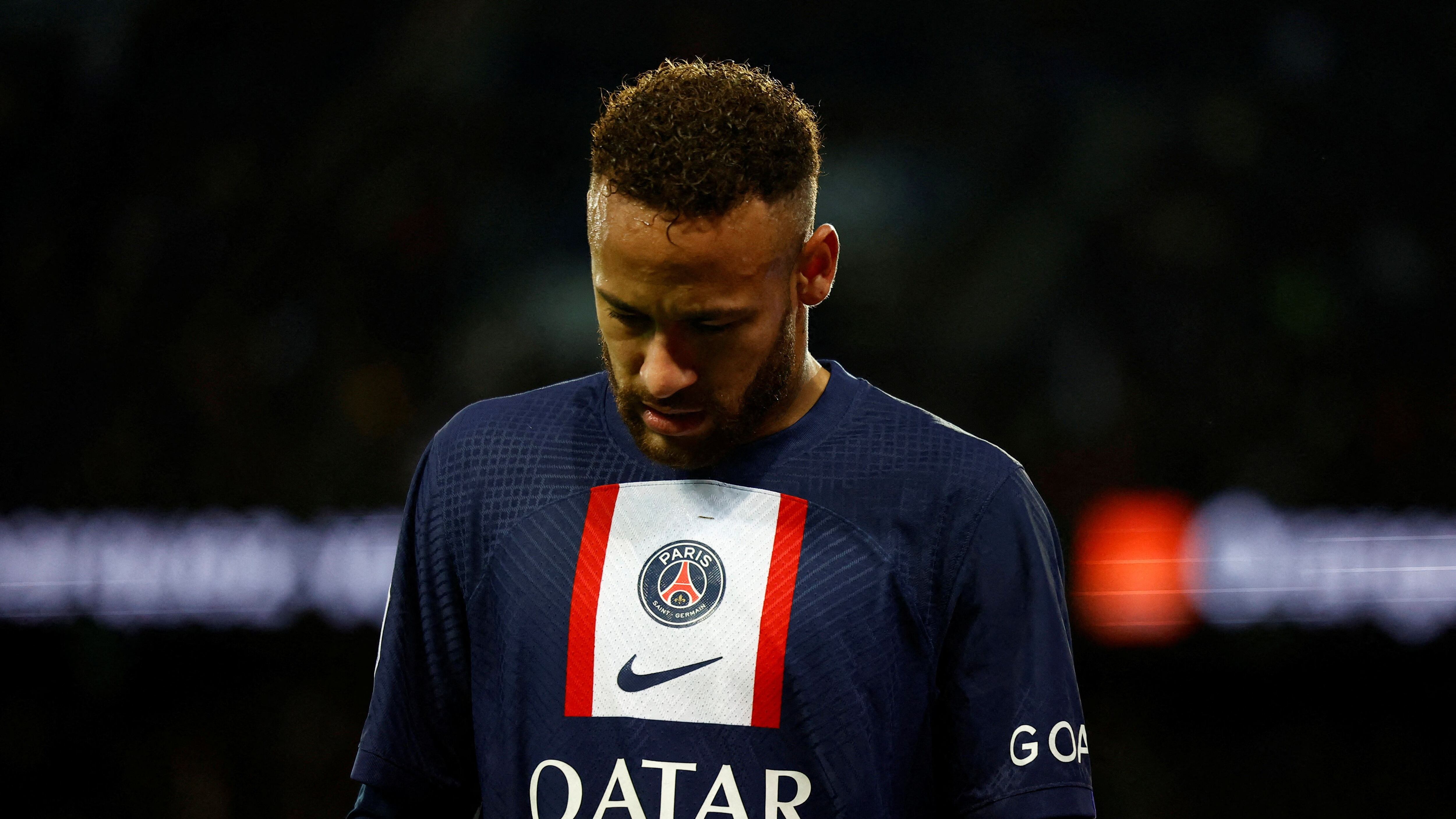 Neymar durante un partido con el PSG (REUTERS).