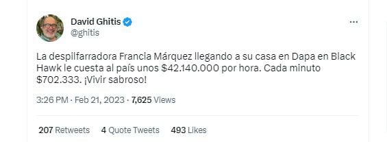 Así reaccionaron en Twitter a la polémica por la que sería la nueva casa de la vicepresidenta. Twitter.